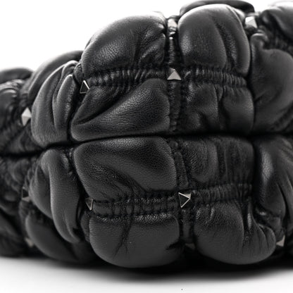 Valentino Garavani Nappa Spikeme Clutch Black 8 of 9