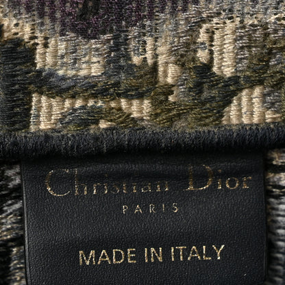 Christian Dior Oblique Medium Book Tote Blue Multicolor 11 of 13