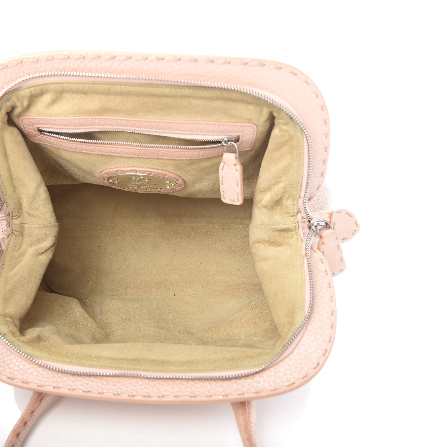 Fendi Cuoio Romano Selleria Adele 1328 Bag Cipria 5 of 21