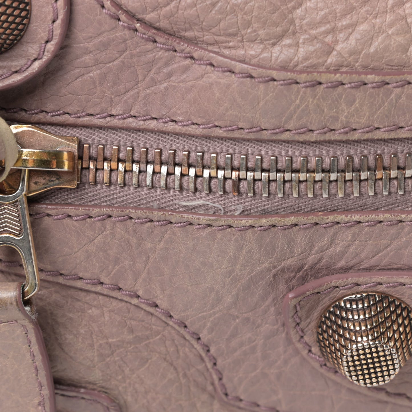 Agneau Giant 21 Rose Gold Hardware City Parme