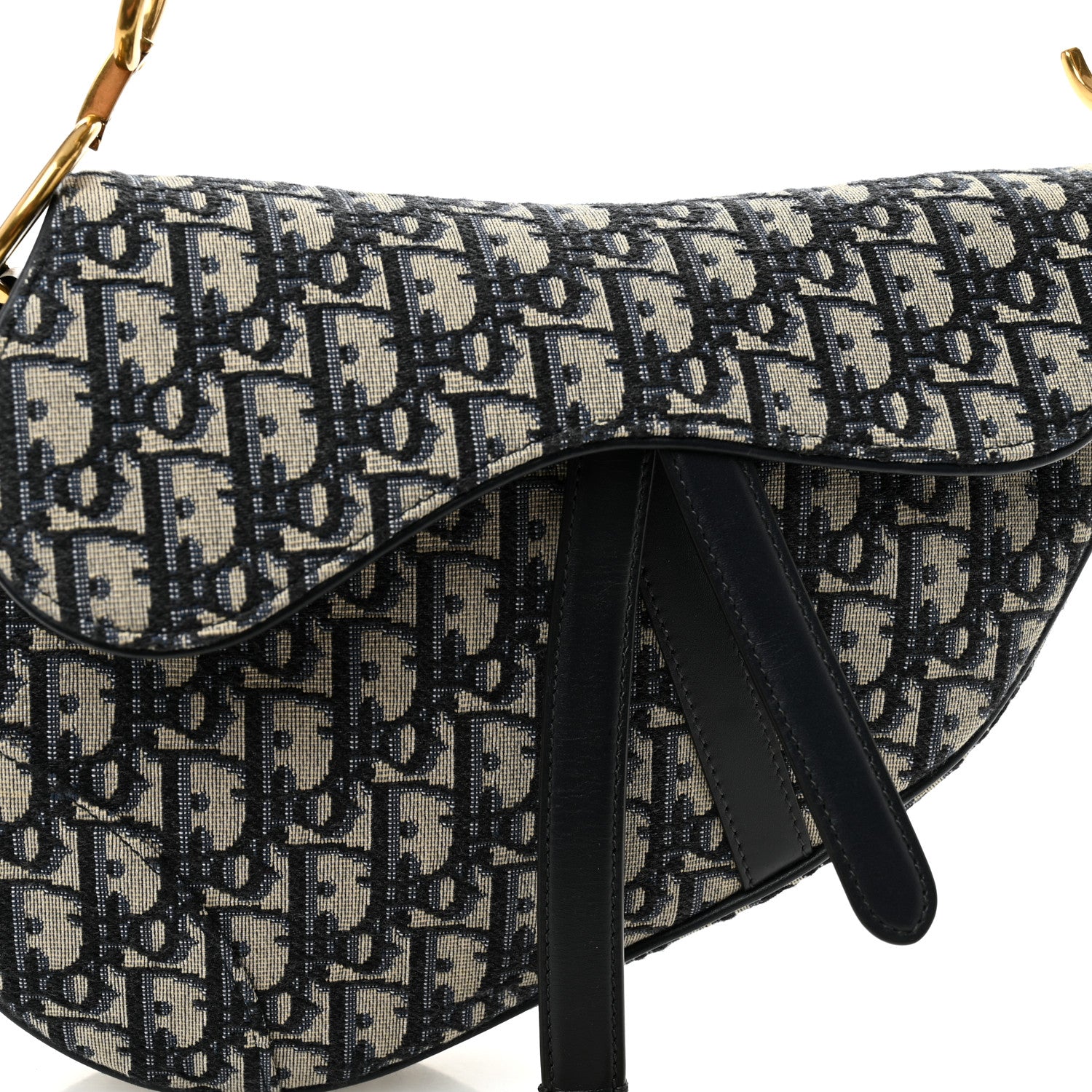 Christian Dior Oblique Saddle Bag Blue 1786636 – FASHIONPHILE