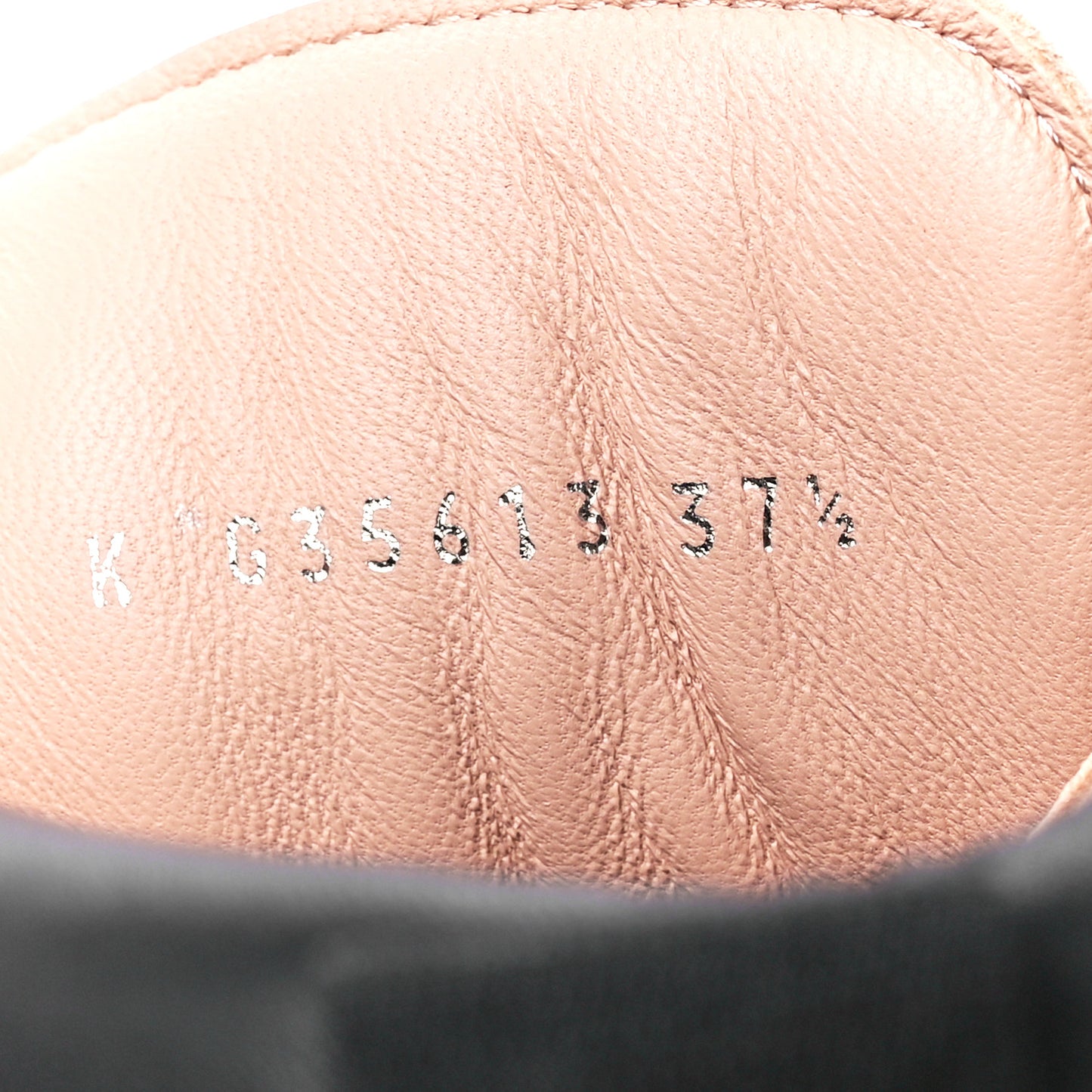 Suede Calfskin Lace Up Boots 37.5 Pink