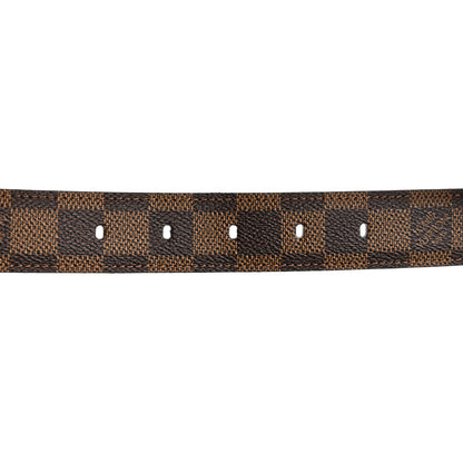 Louis Vuitton Damier Ebene 30mm Ellipse Belt 40 100 4 of 8