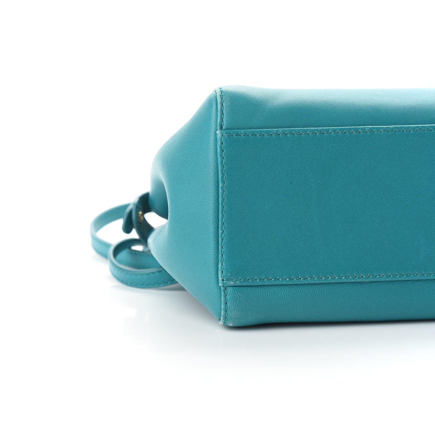 Fendi Nappa Mini Peekaboo Iconic Satchel Lago 8 of 14