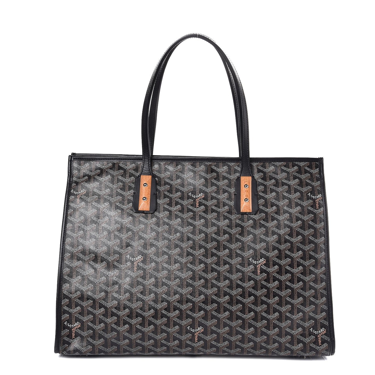 Goyardine Marquises Tote Black