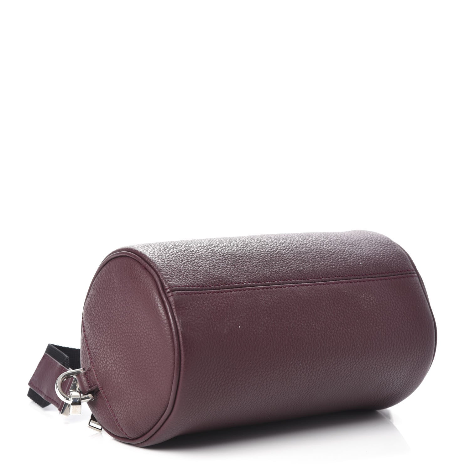 Christian Dior HOMME Grained Calfskin Mens Roller Pouch Burgundy 4 of 8