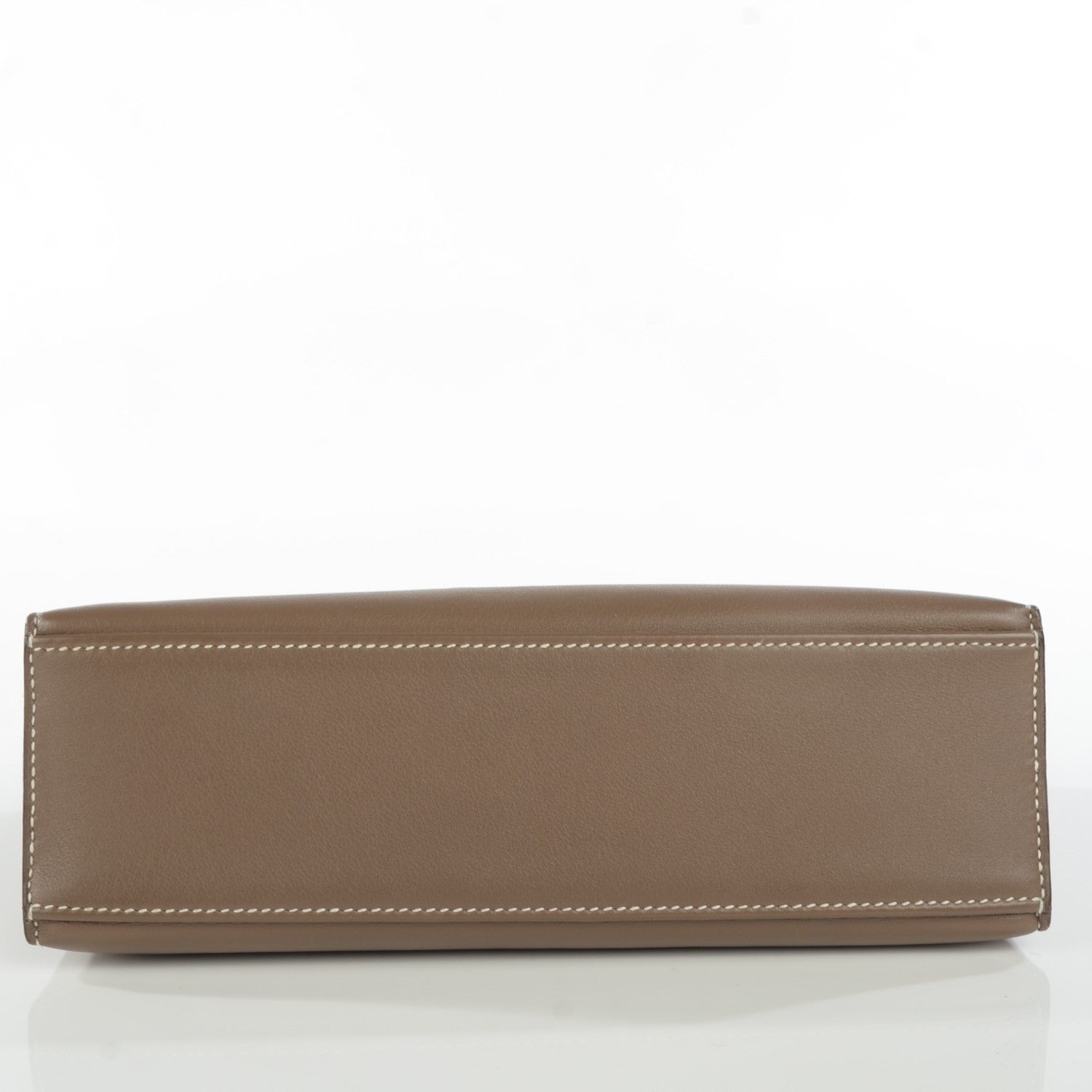 Hermes Swift Kelly Pochette Clutch Etoupe 17 of 18