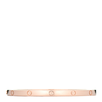 Cartier 18K Pink Gold Small LOVE Bracelet 15 1 of 5