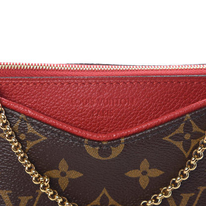 Louis Vuitton Monogram Pallas Clutch Cherry 8 of 10