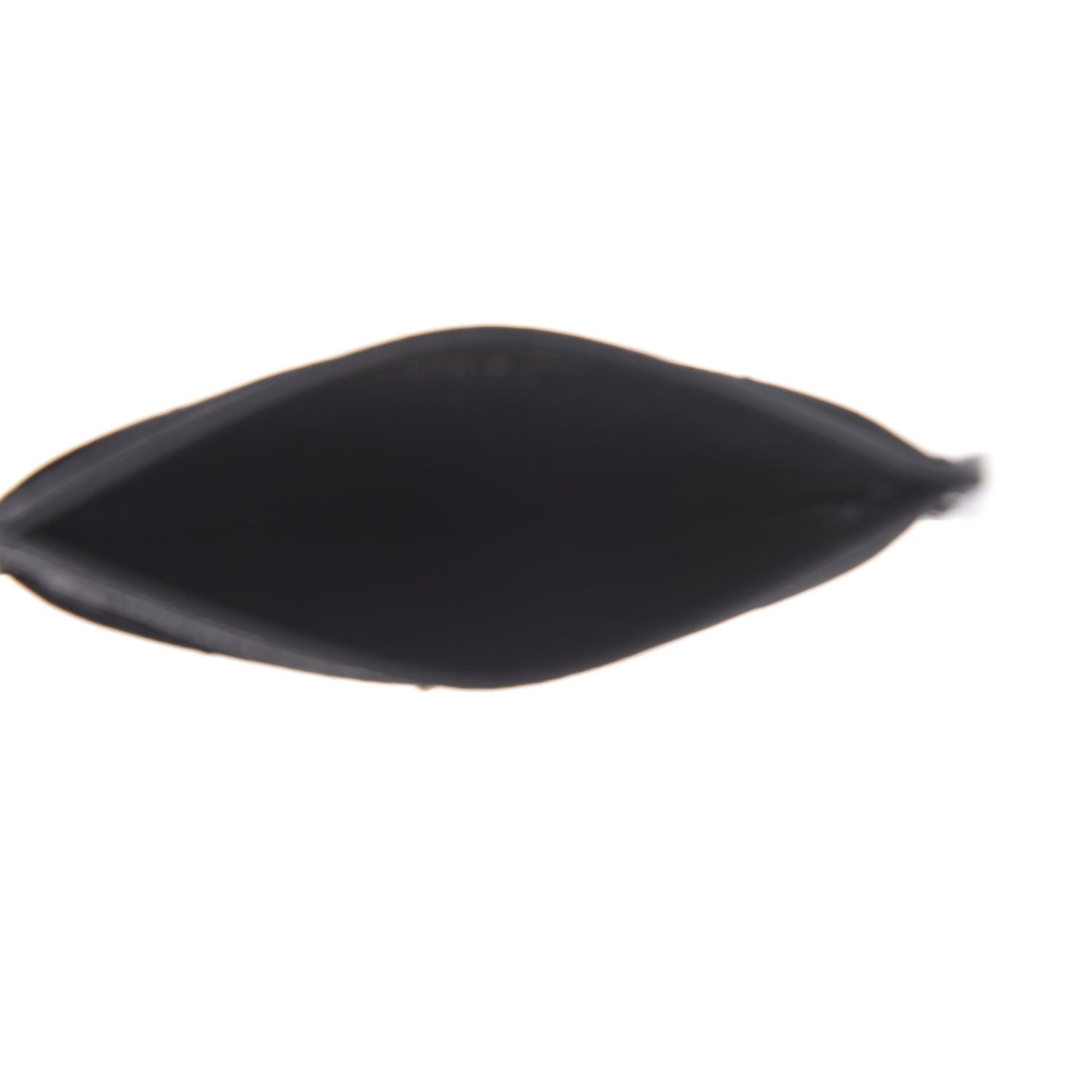 Grain De Poudre Matelasse Chevron Monogram Credit Card Case Black
