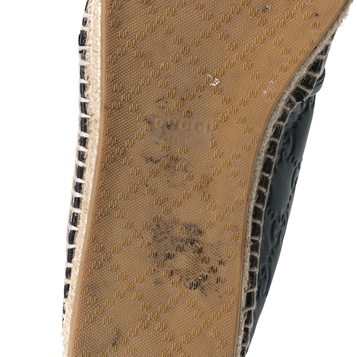 Guccissima Signature Espadrilles 40 Black
