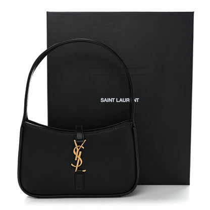 Saint Laurent Smooth Calfskin Le 5 A 7 Mini Hobo Black 11 of 11
