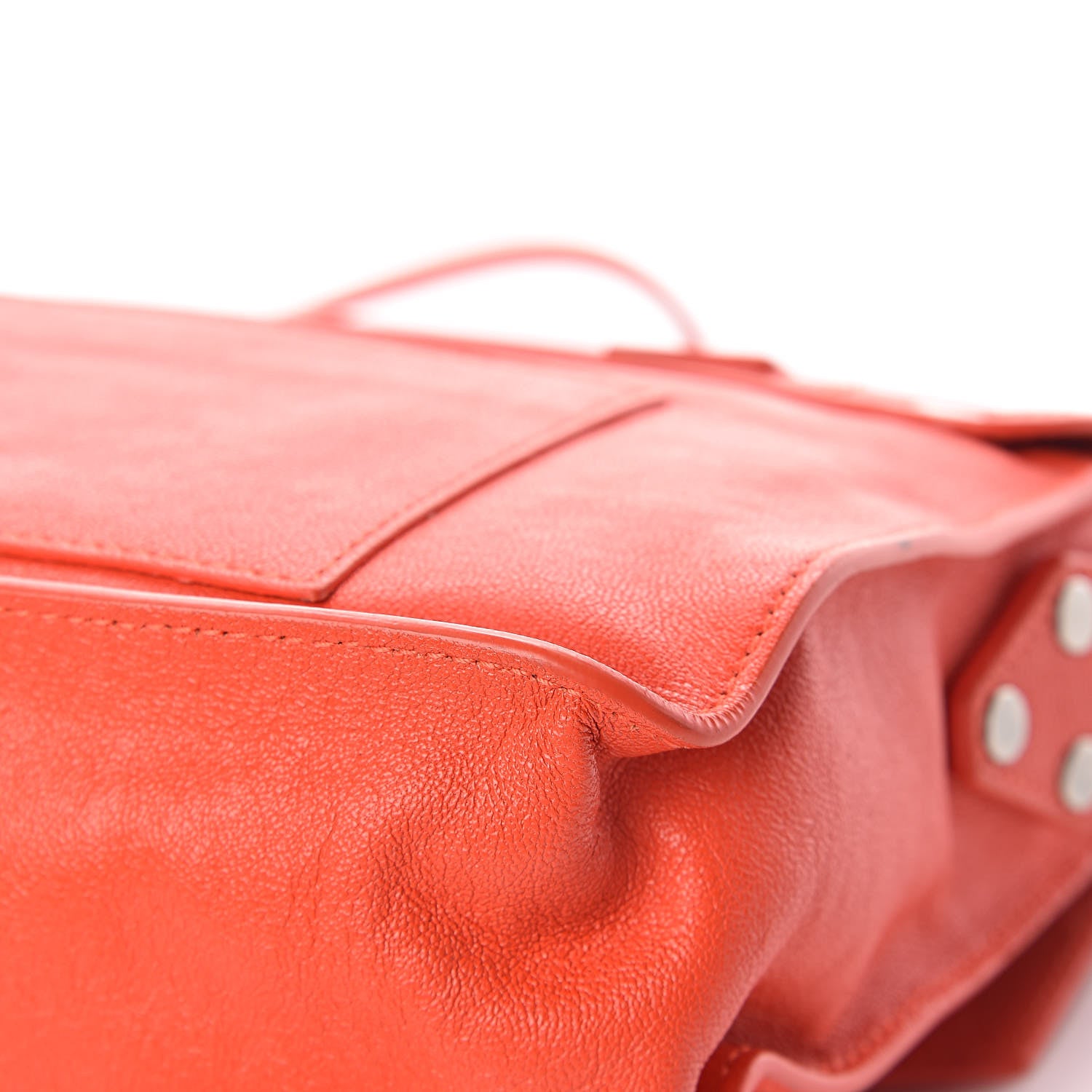 Proenza Schouler Lambskin Tiny PS1 Satchel Orange Pepper 11 of 13