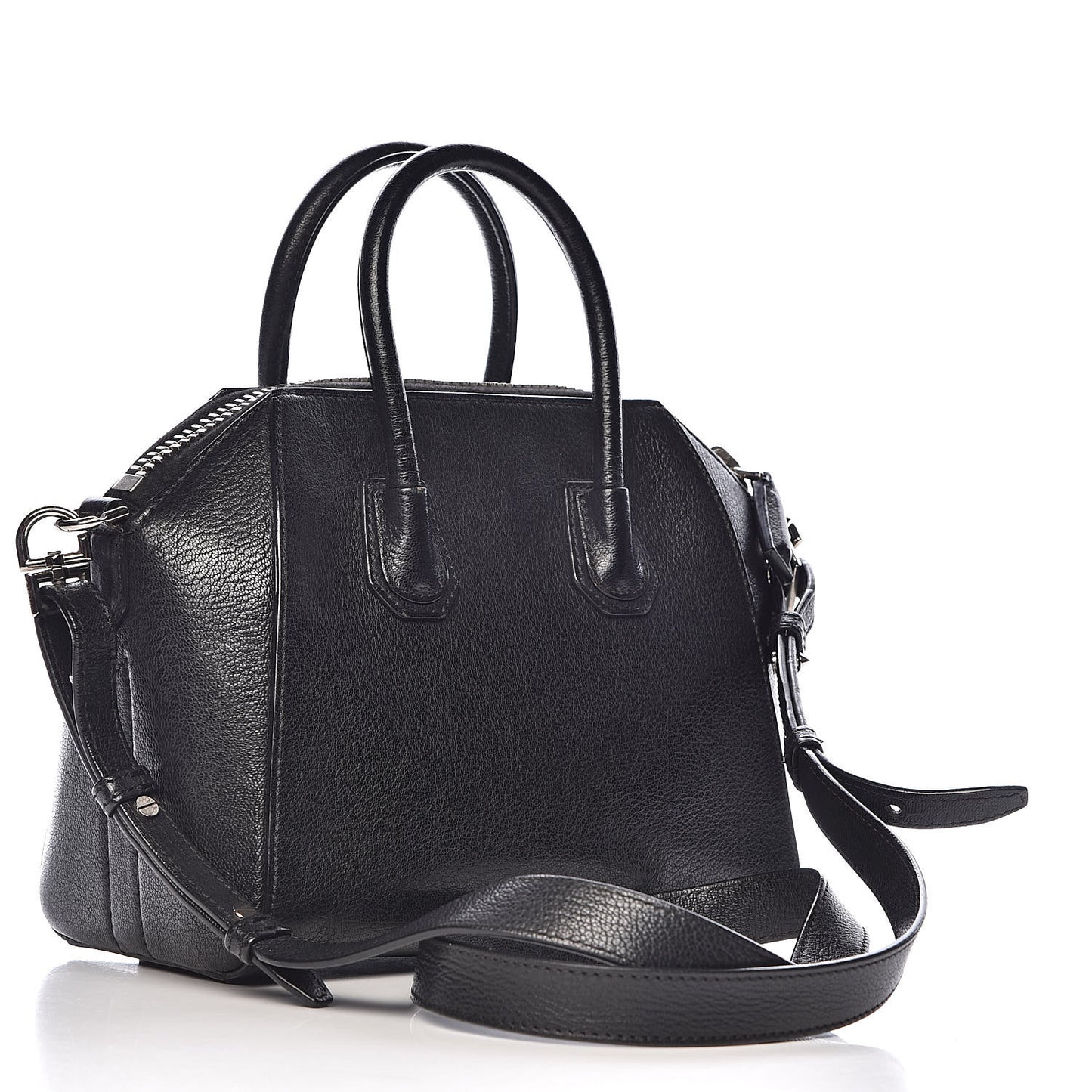 Sugar Goatskin Mini Antigona Black