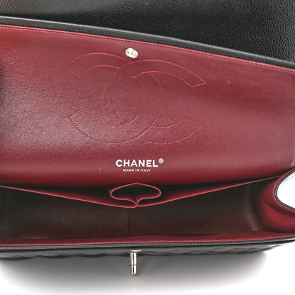 Chanel Caviar Quilted Jumbo Double Flap Black 5 of 11