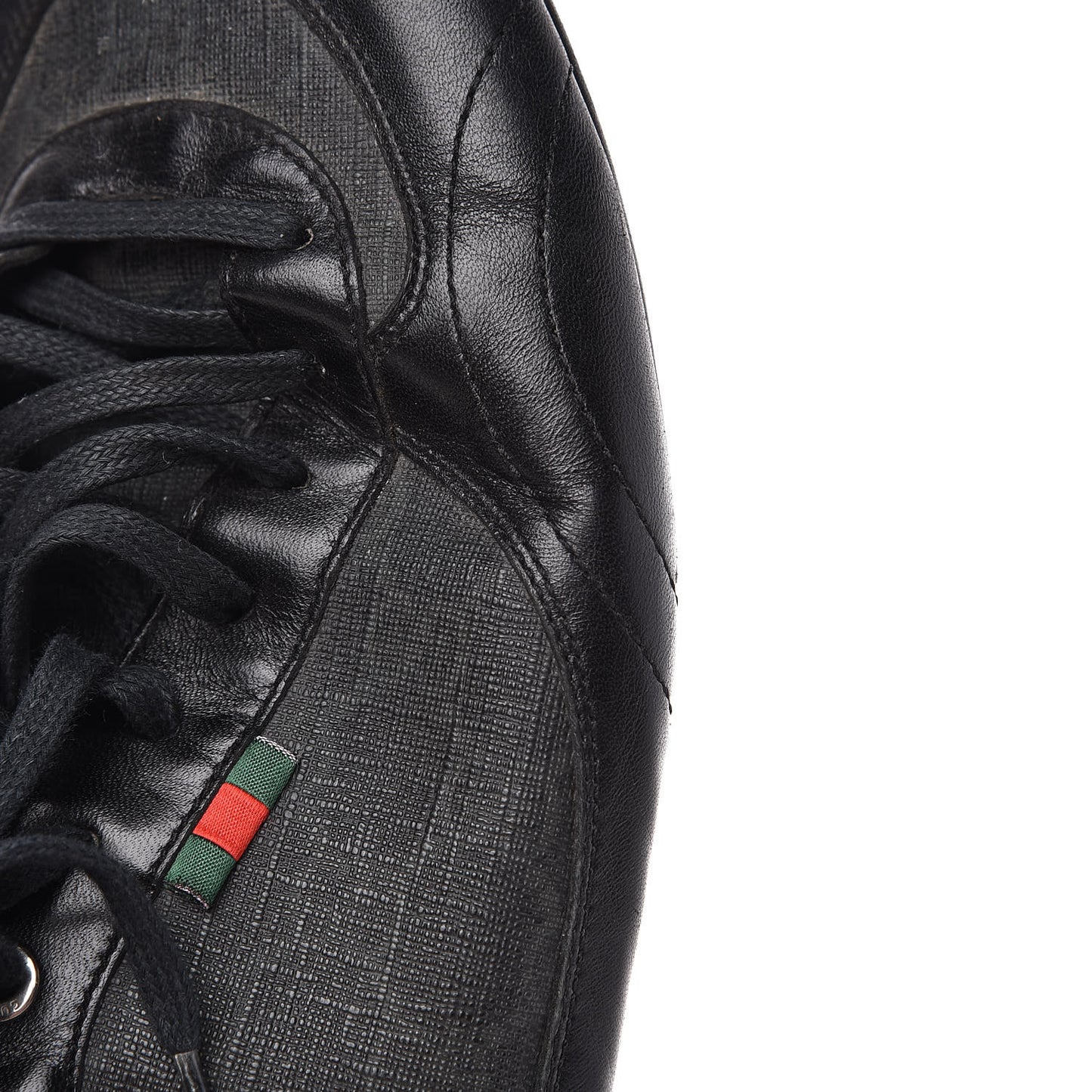 GG Supreme Monogram Mens Sneakers 10 Black
