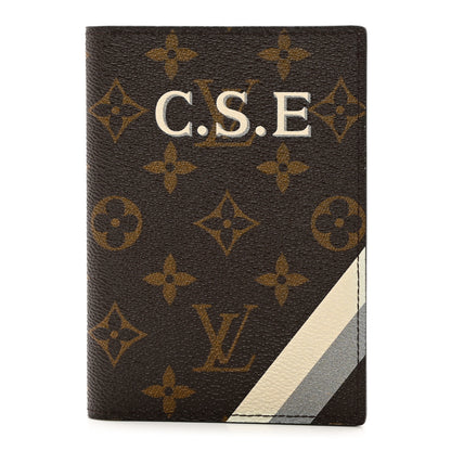 Louis Vuitton Monogram My LV Heritage Passport Cover White Gris 1 of 6