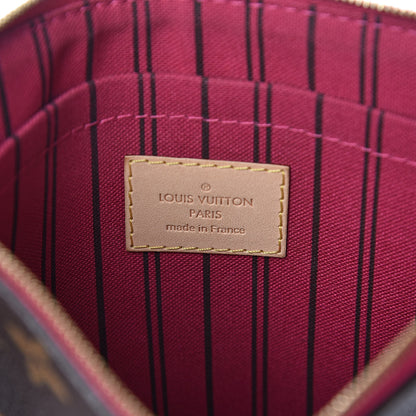 Louis Vuitton Monogram Neverfull MM GM Pochette Pivoine 6 of 8