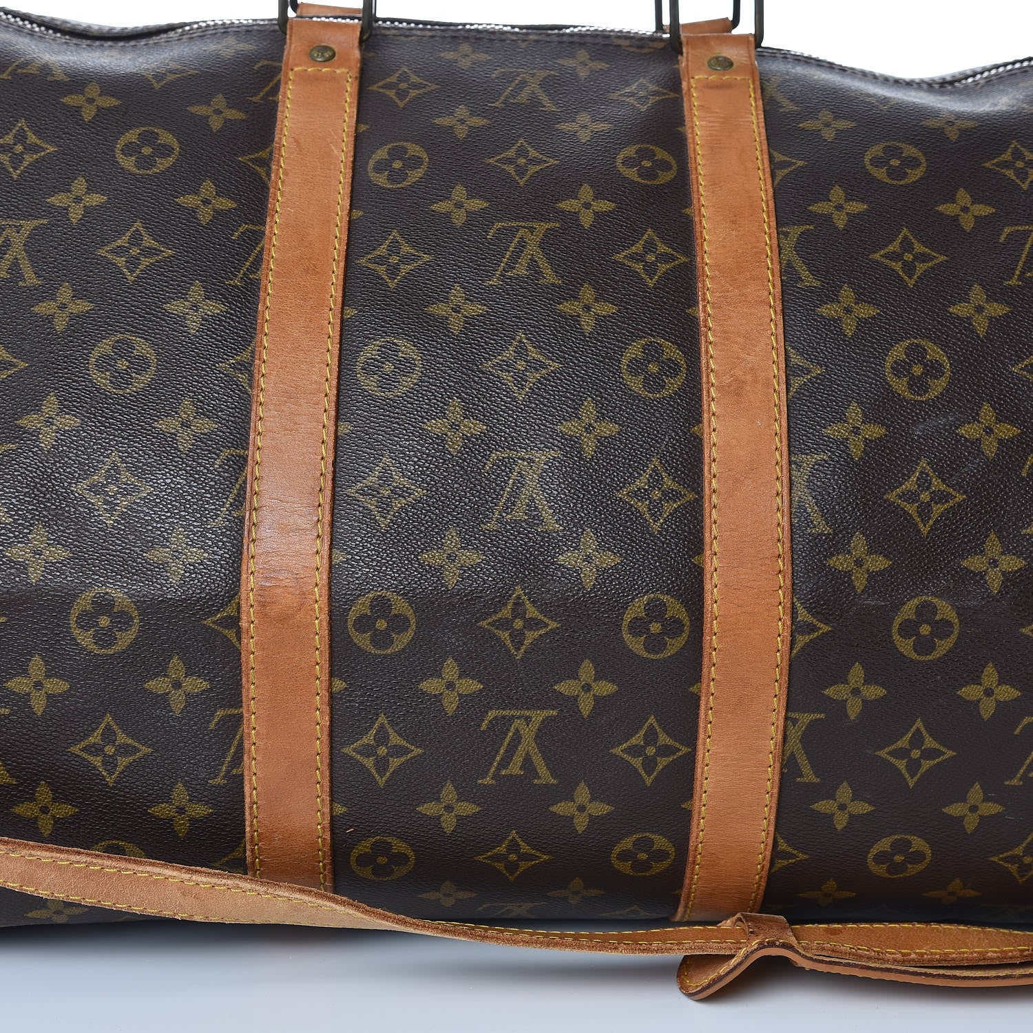 Louis Vuitton Monogram Keepall Bandouliere 55 20 of 25