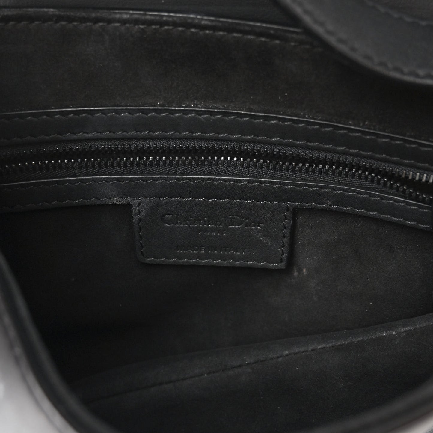 Ultra Matte Calfskin Saddle Bag Black