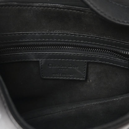 Christian Dior Ultra Matte Calfskin Saddle Bag Black 6 of 10