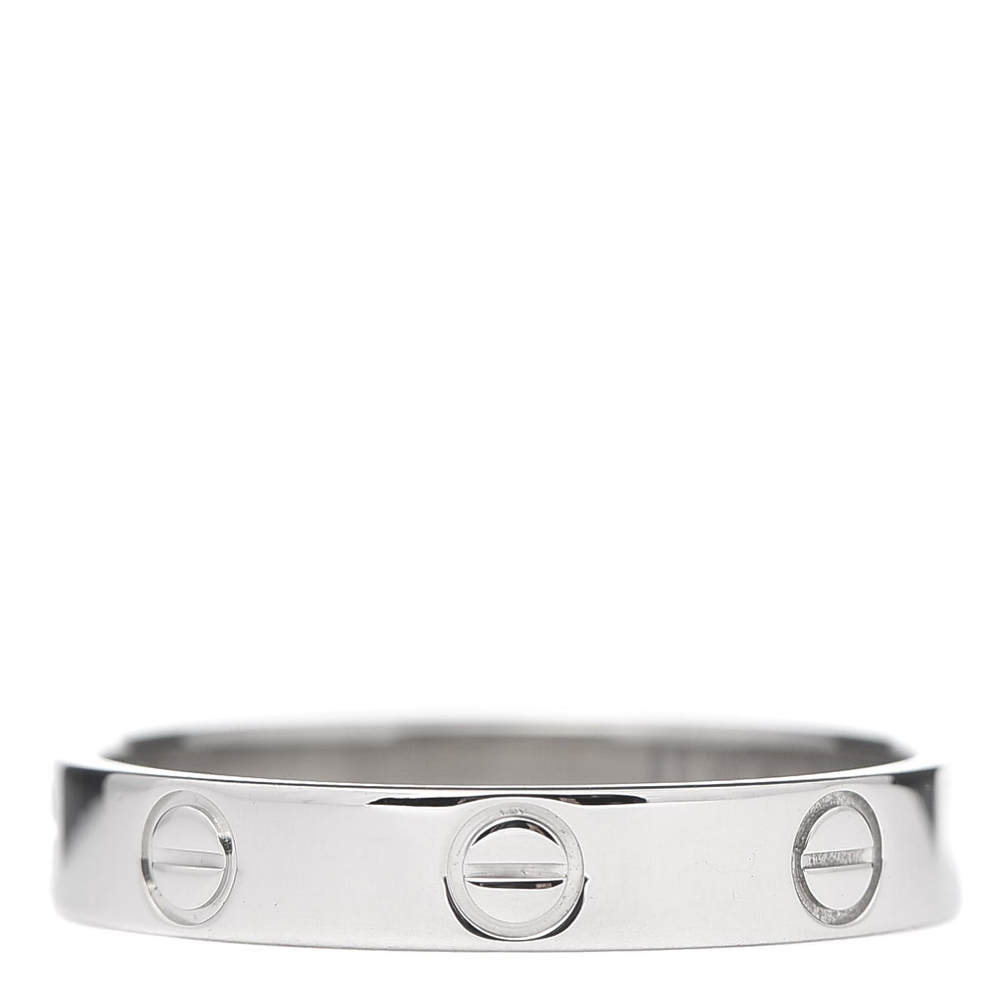 Platinum 3.5mm LOVE Wedding Band Ring 57 8