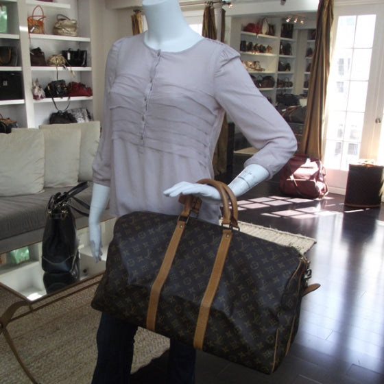Louis Vuitton Monogram Keepall 50 2 of 9
