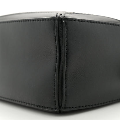 Loewe Calfskin Mini Woven Puzzle Bag Black 10 of 10