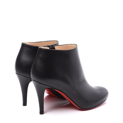 Christian Louboutin Calfskin Belle 85 Ankle Boots 37 Black 4 of 12