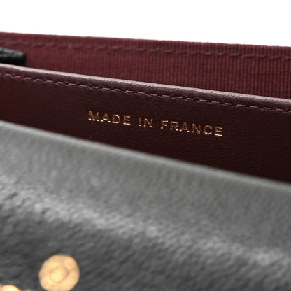 Chanel Caviar Quilted Flap Card Holder Wallet Black 7 of 9
