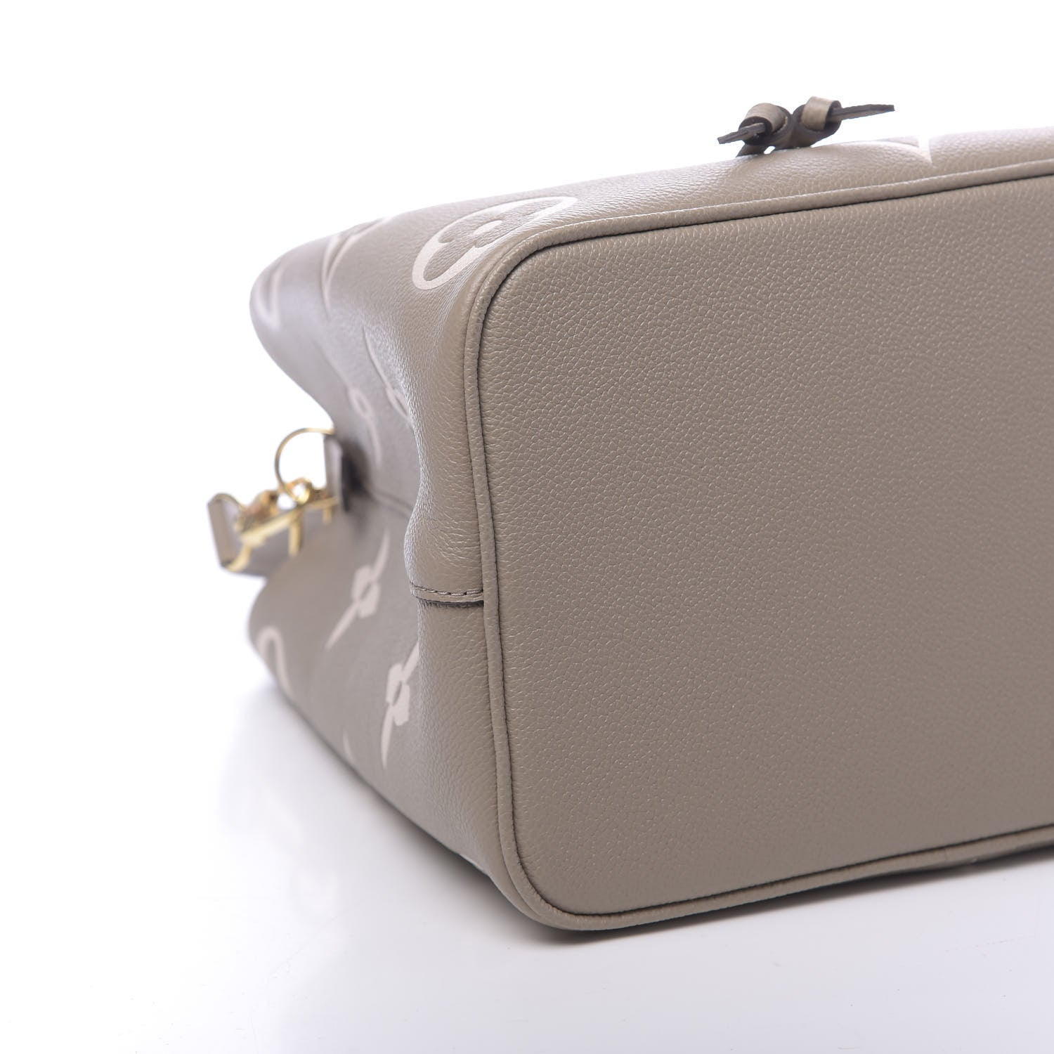 Louis Vuitton Empreinte Monogram Giant Neonoe MM Tourterelle Creme 10 of 11