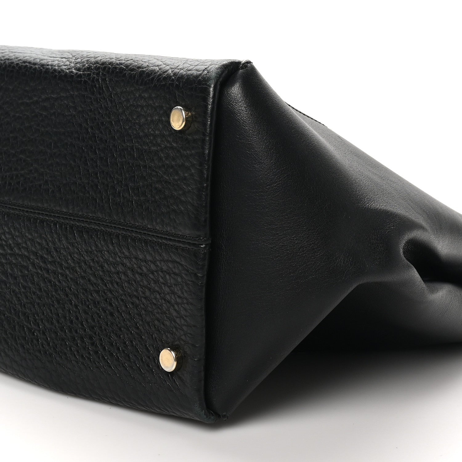 Jimmy Choo Grained Calfskin Large Alfie Tote Black 10 of 10