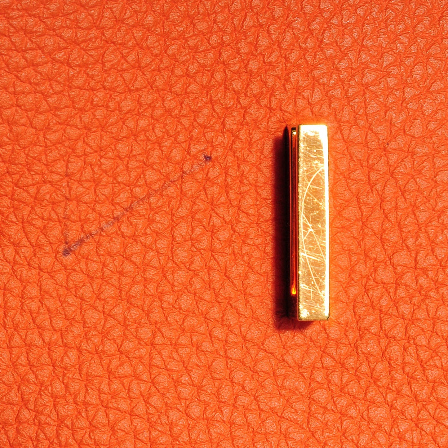 Togo Birkin 35 Orange