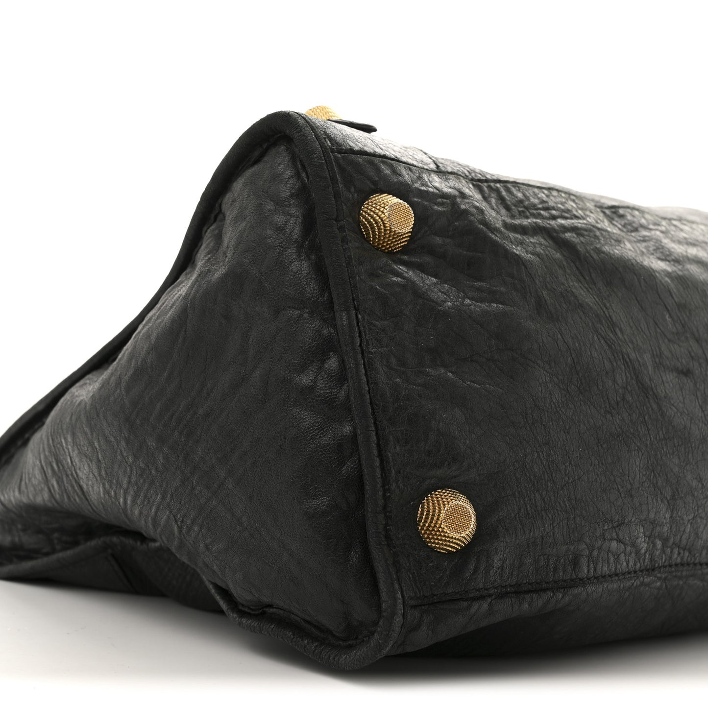 Agneau Giant 21 Gold Hardware Work Black