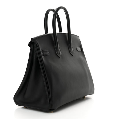Hermes Swift Birkin 25 Black 3 of 11