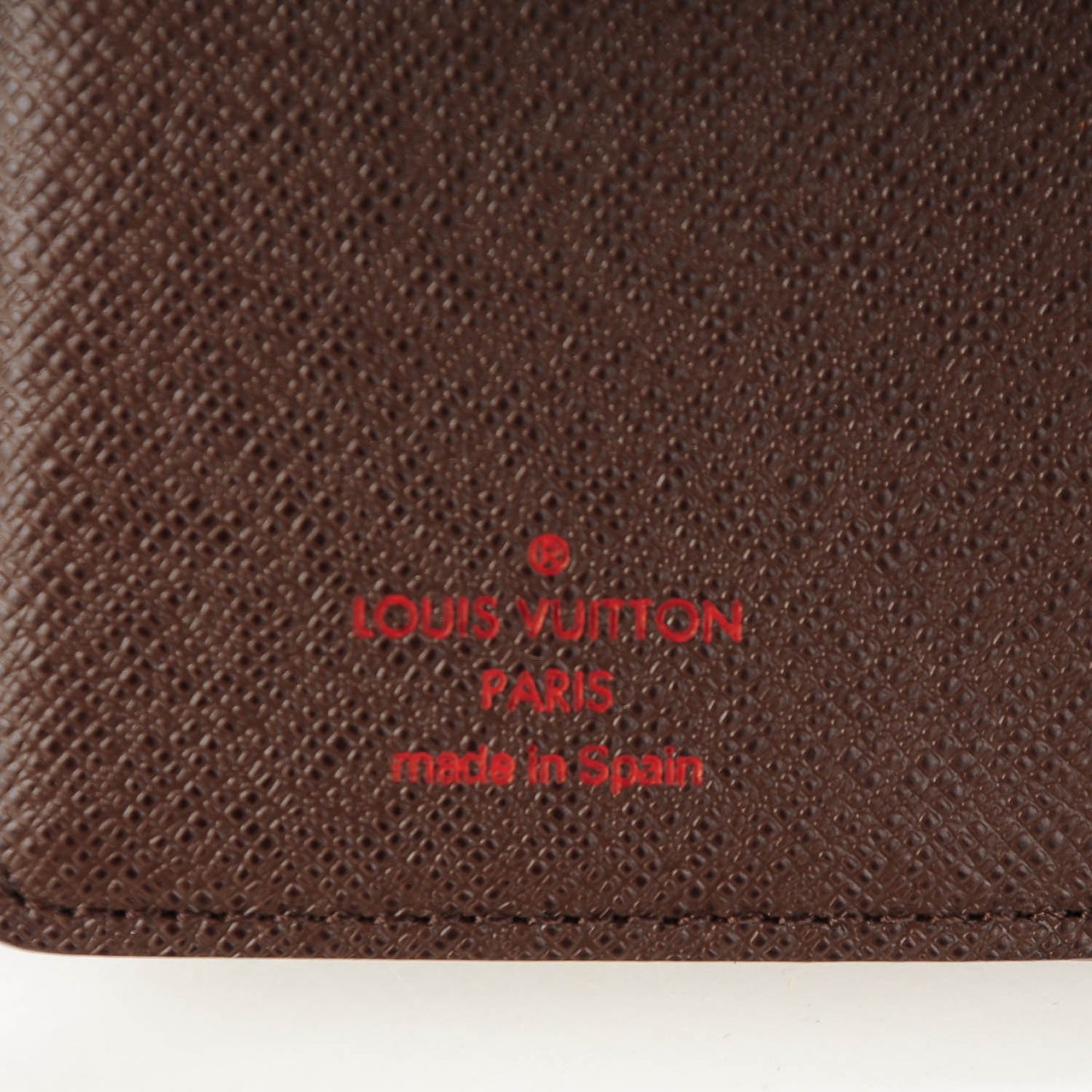 Damier Ebene Small Ring Agenda Cover