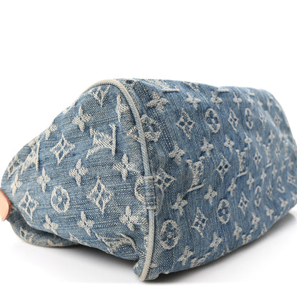 Louis Vuitton Monogram Denim Neo Speedy Blue 9 of 10