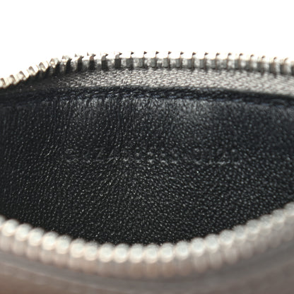 Saint Laurent Calfskin 5 Fragments Zip Pouch Card Holder Fog 7 of 7