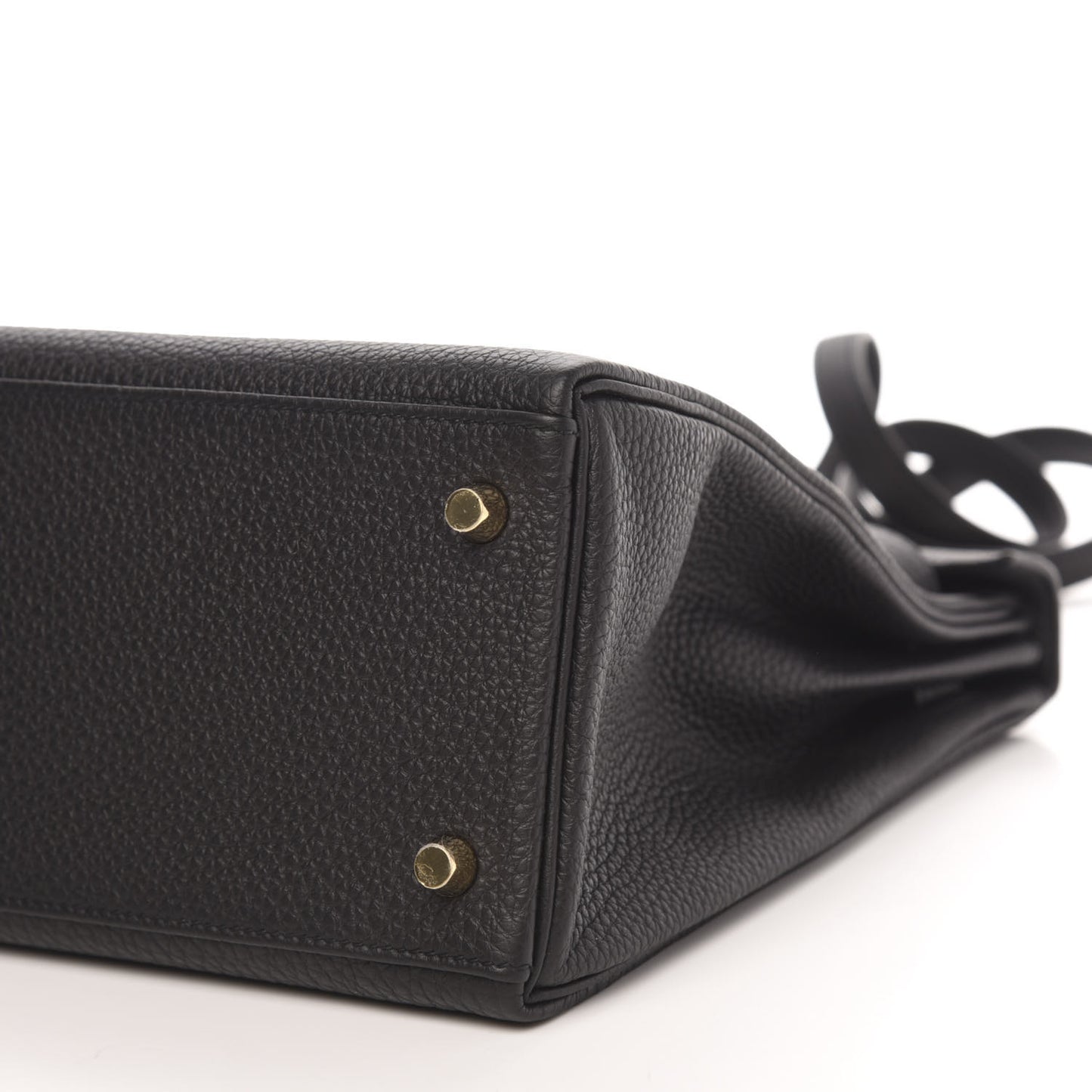 Togo Matte Alligator Kelly Retourne Touch 32 Black