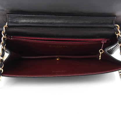 Chanel Lambskin Quilted Small Single Flap Black 5 of 14