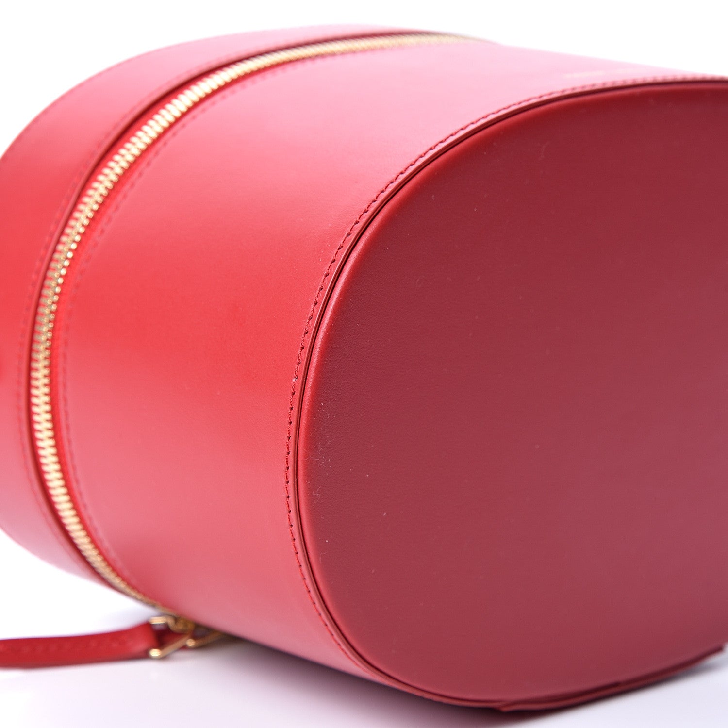 Mansur Gavriel Calfskin Train Case Crossbody Flamma 7 of 8