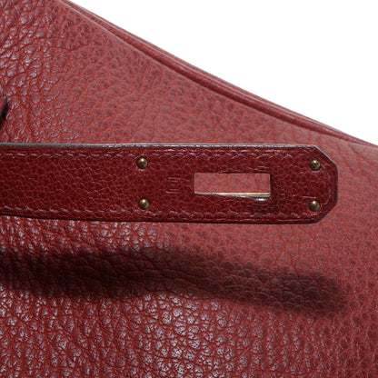 Hermes Buffle Skipper Birkin 35 Rouge H 11 of 25