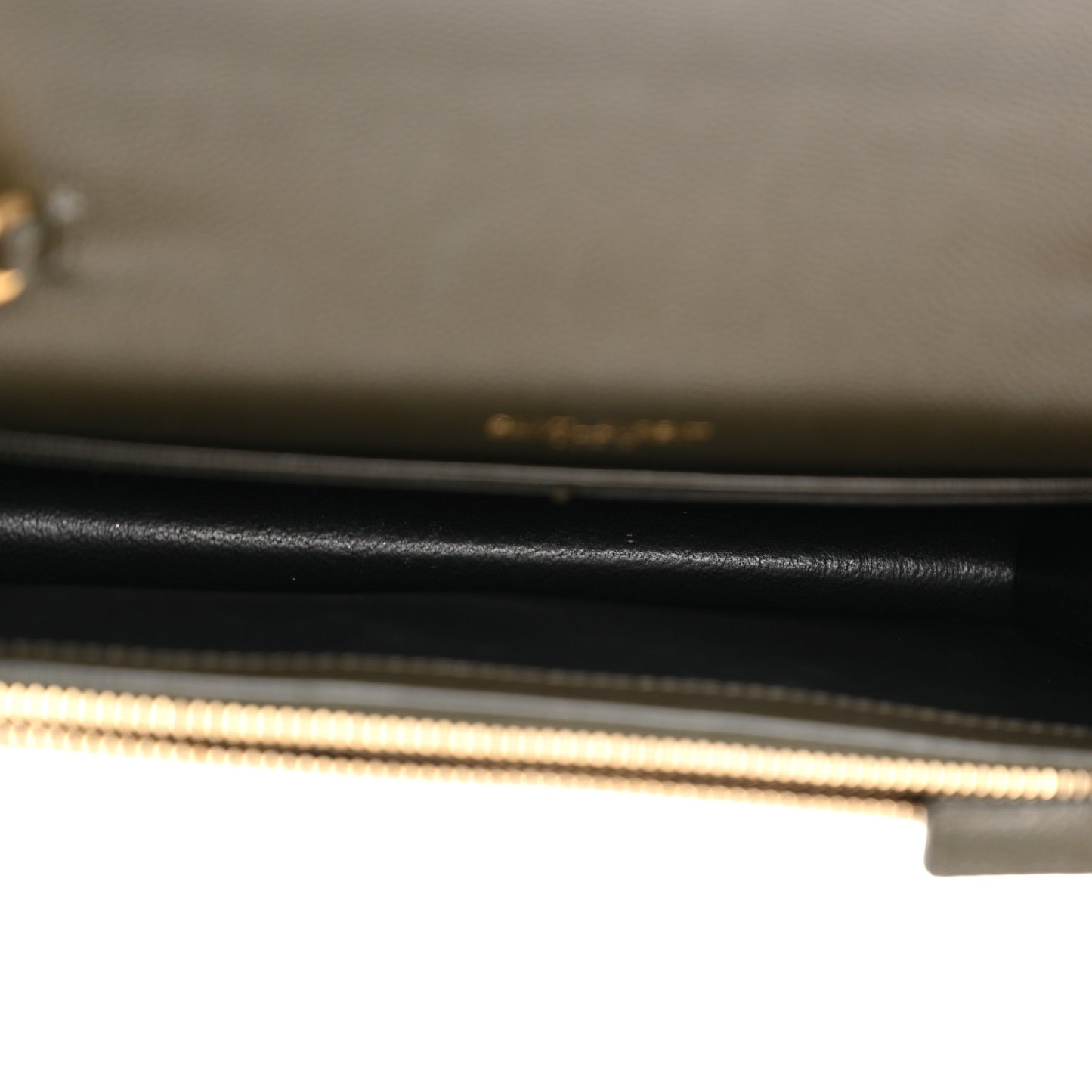 Grain De Poudre Classic Monogram Kate Tassel Chain Wallet Earth