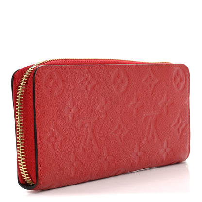 Louis Vuitton Empreinte Clemence Wallet Cherry 3 of 15