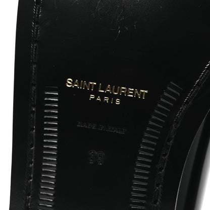 Saint Laurent Magnum Lux Calfskin Le Loafer 15 Moccasins 39 Black 8 of 12