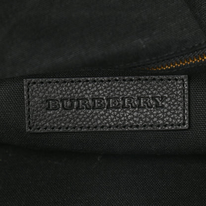 Burberry Grainy Calfskin Mega Check Armley Folding Messenger Black 7 of 11