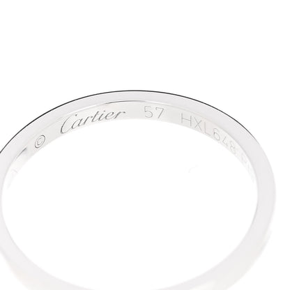 Cartier Platinum 2mm Ballerine Wedding Band Ring 57 8 4 of 6