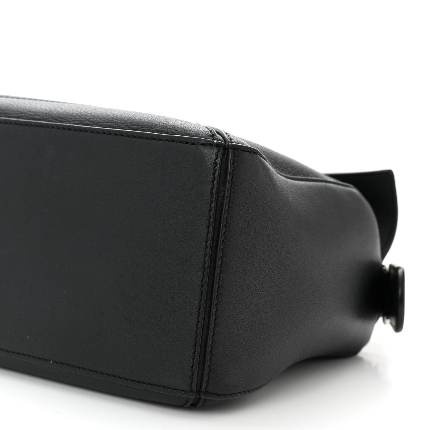 Calfskin Small Puzzle Bag Black