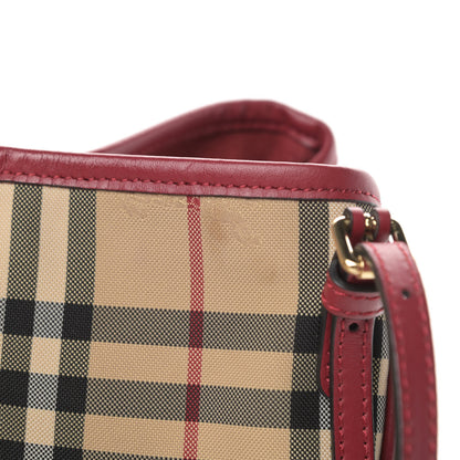 Burberry Horseferry Check Small Canterbury Tote Antique Rose 14 of 14
