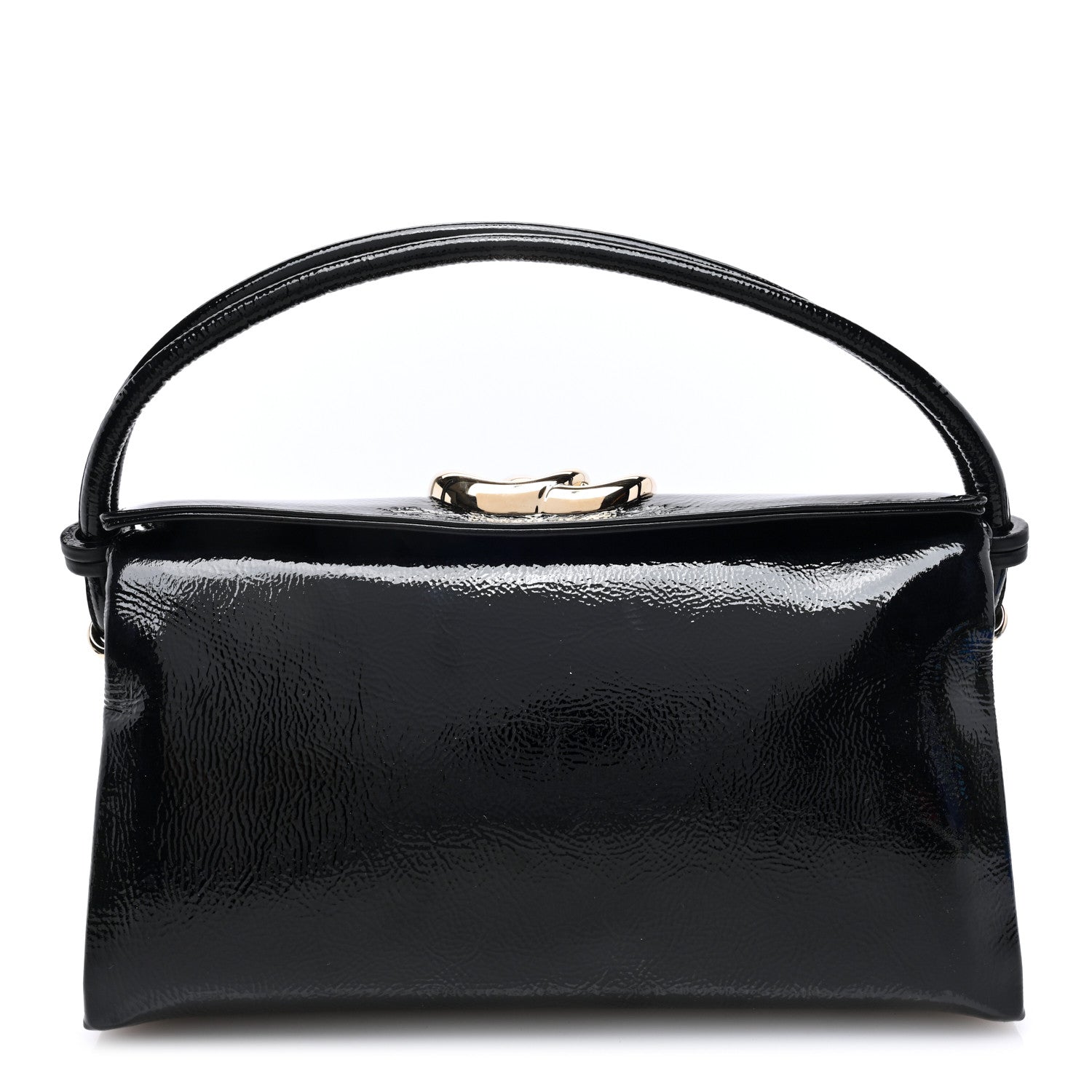 Gucci Skipper Calf GG Soft Small Top Handle Black 1 of 10